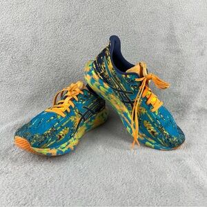 Asics Noosa Tri 14 Running Shoes Mens Blue Indigo Island Orange Pop Road Walking